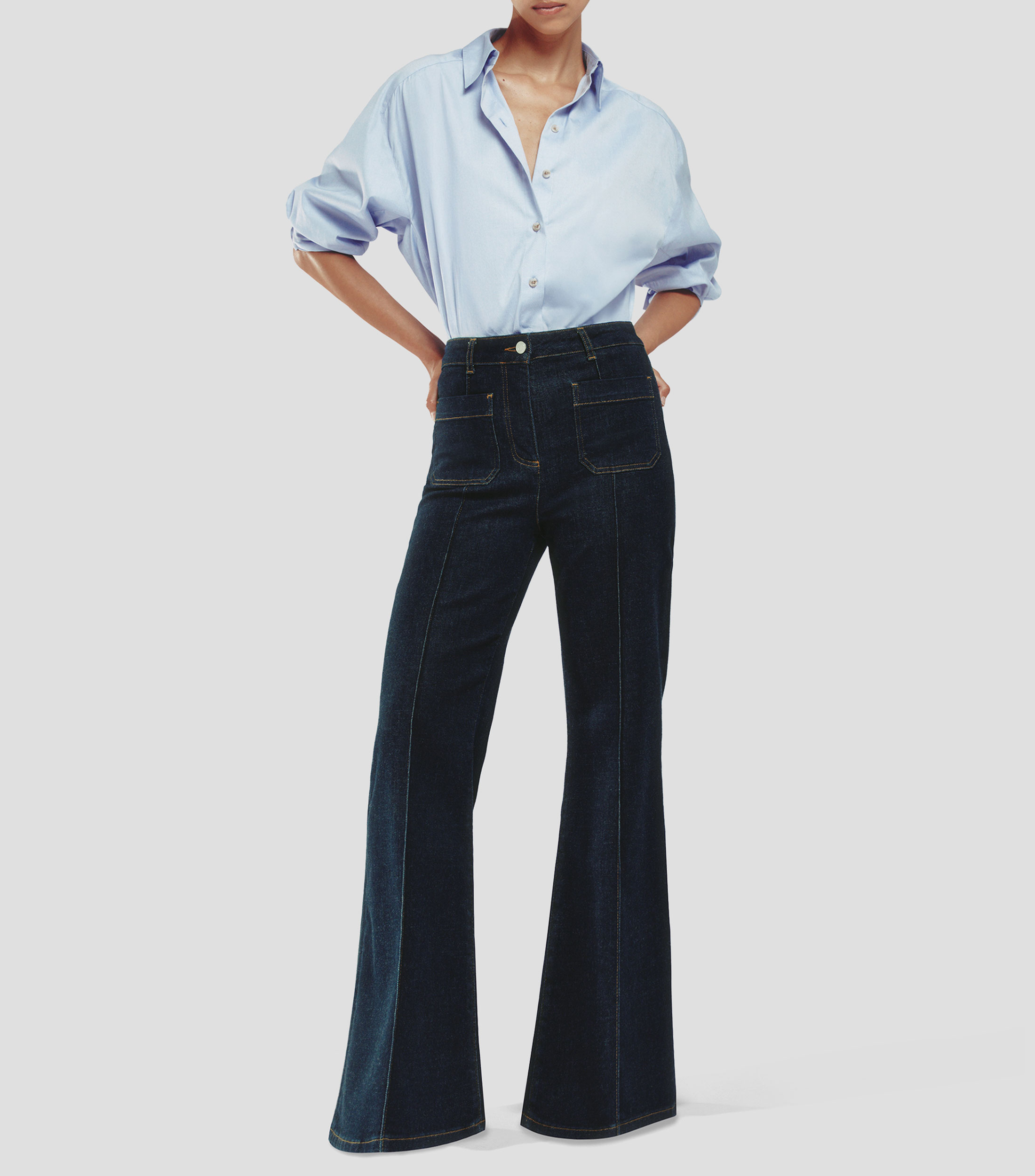 Jeans flared Mujer